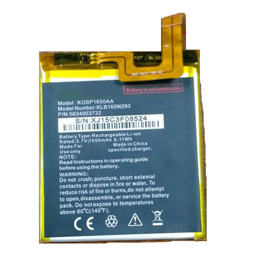 Panasonic KLB165N293 Mobiele Telefoon Accu batterij