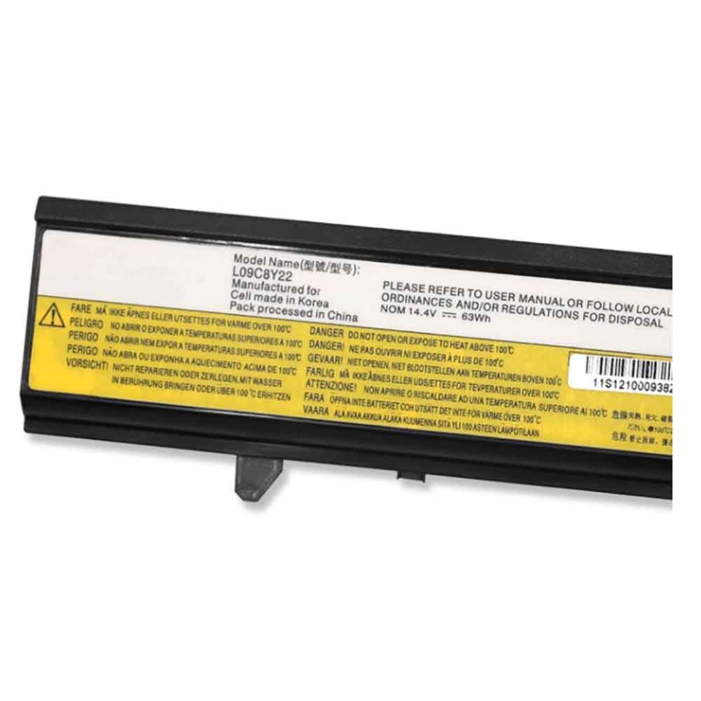 Batterie pour Lenovo U460 U460A U460G L09C8Y22, 5800mAh 