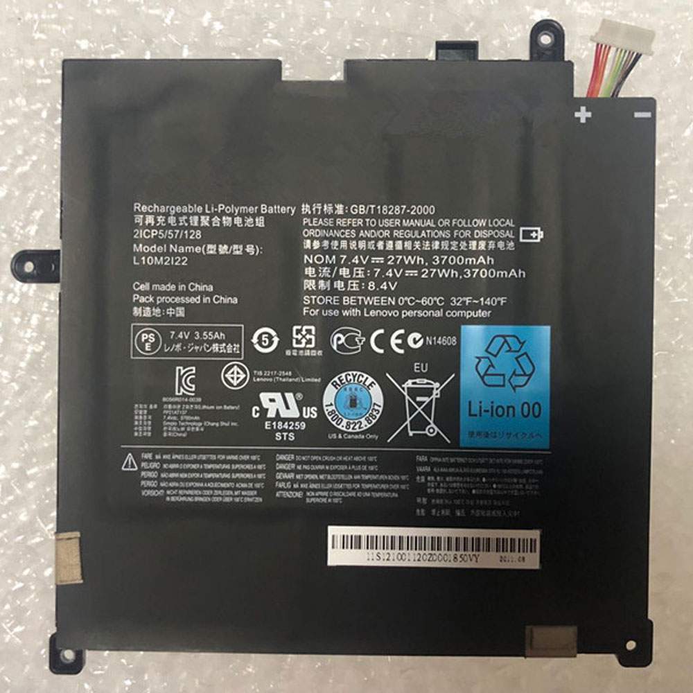 LENOVO L10M2122 Tablet Accu batterij