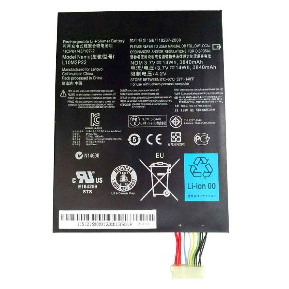 LENOVO L10M2P22 Tablet Accu batterij