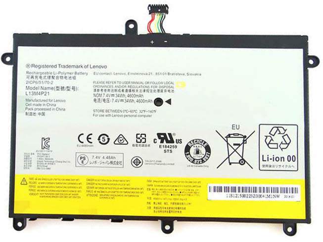 Lenovo L13L4P21 Mobiele Telefoon Accu batterij