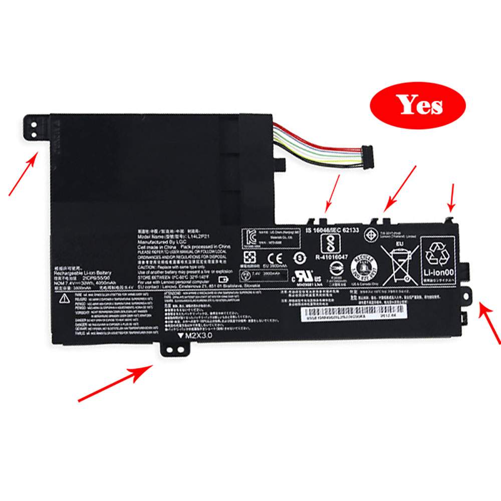 LENOVO L15C3PB1 Tablet Accu batterij