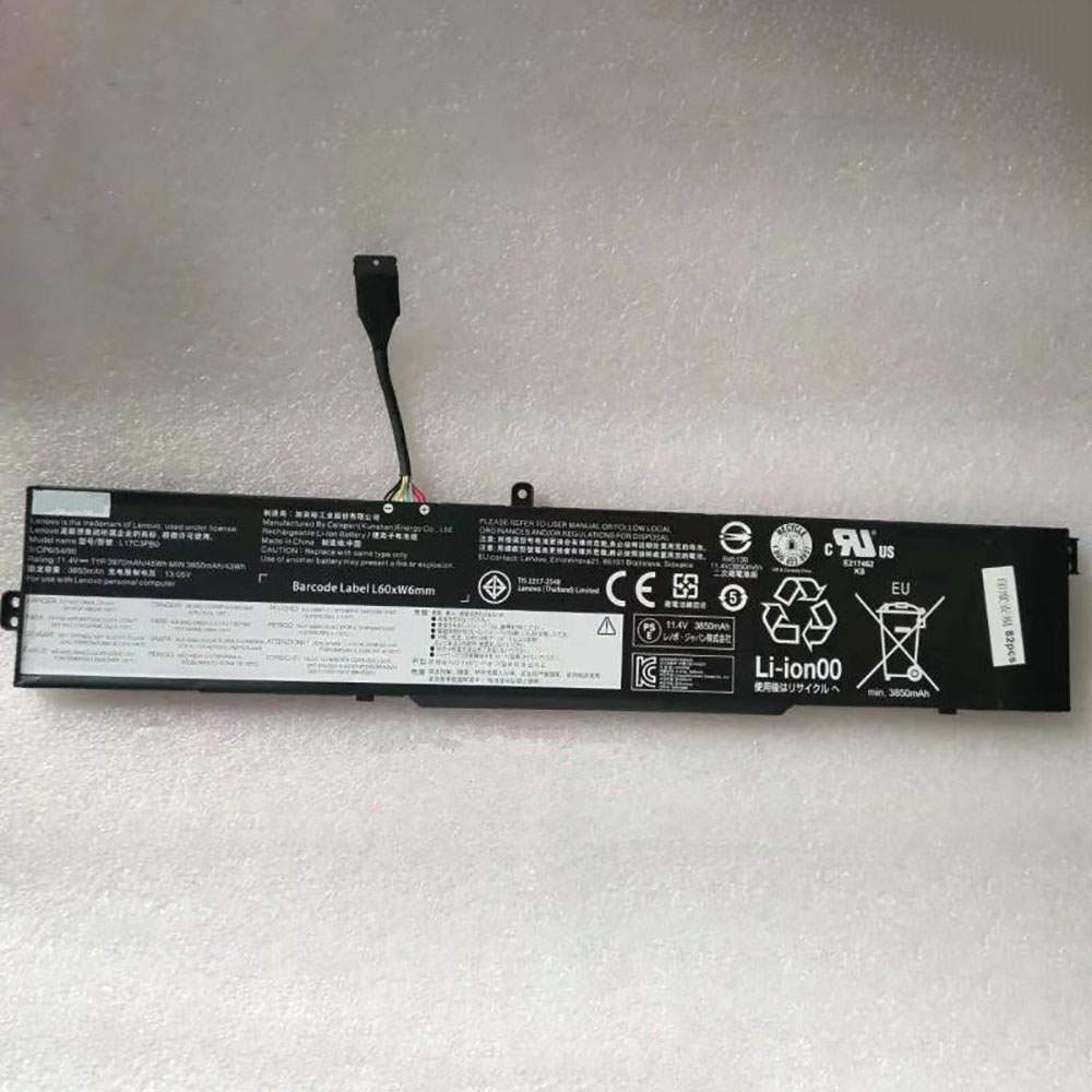 Batterie pour Lenovo IdeaPad 330-17ICH 330-15ICH L17C3PB0, 3895mAh/44WH 