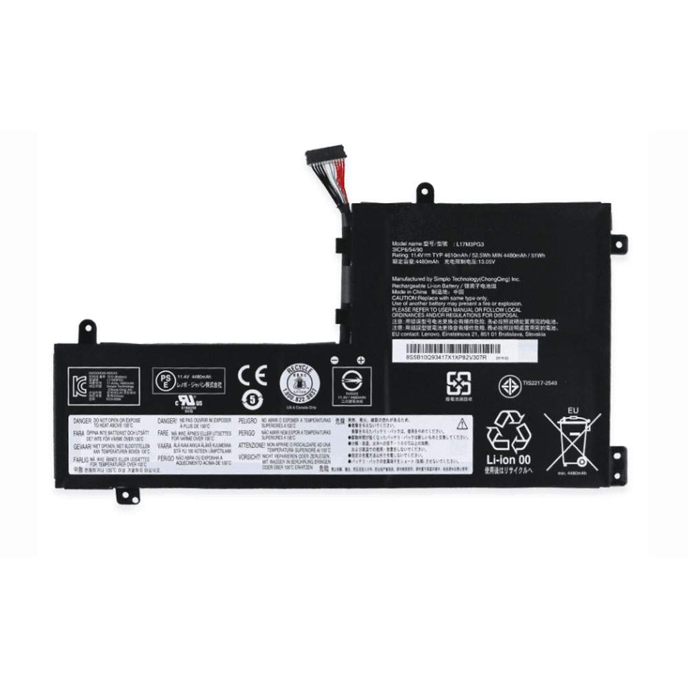Batterie pour Lenovo Legion Y7000P Y570 Y530 Y740-15ICH 5B10Q82428, 52.5Wh/4670mAh 