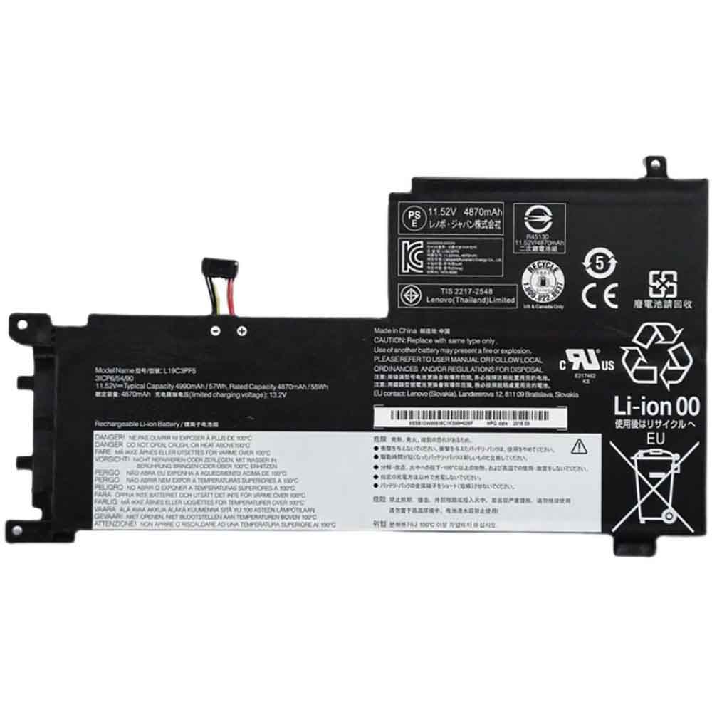 LENOVO L19C3PF4 Tablet Accu batterij