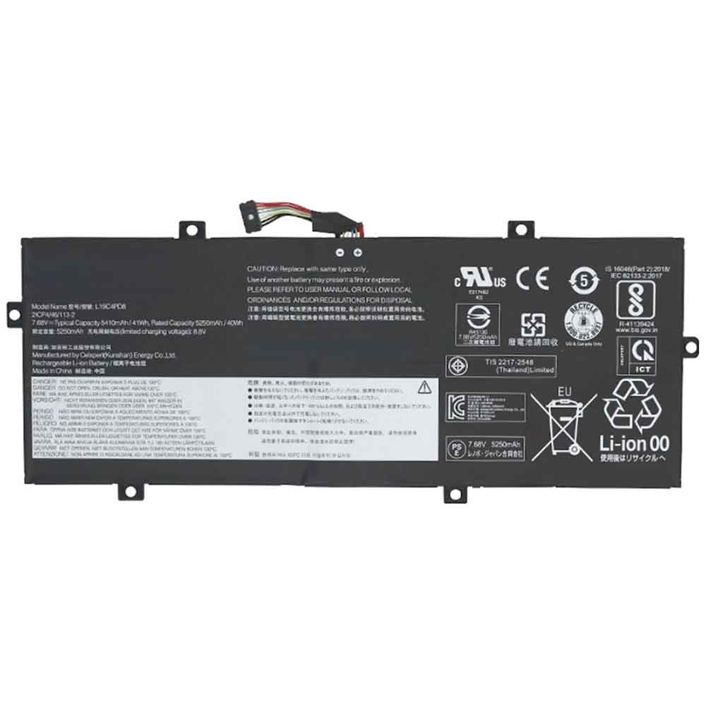 Lenovo L19C4PD8 Laptop accu batterij