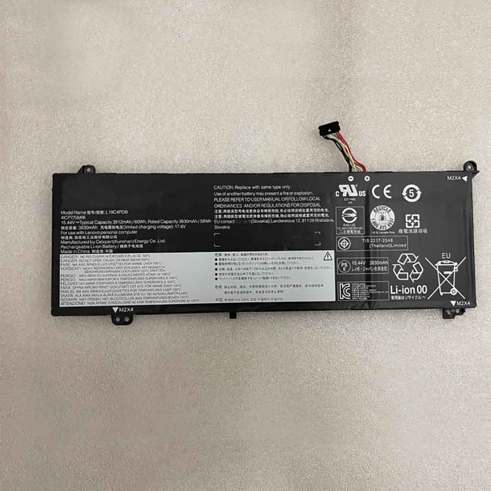 Lenovo L19C4PDB Laptop accu batterij