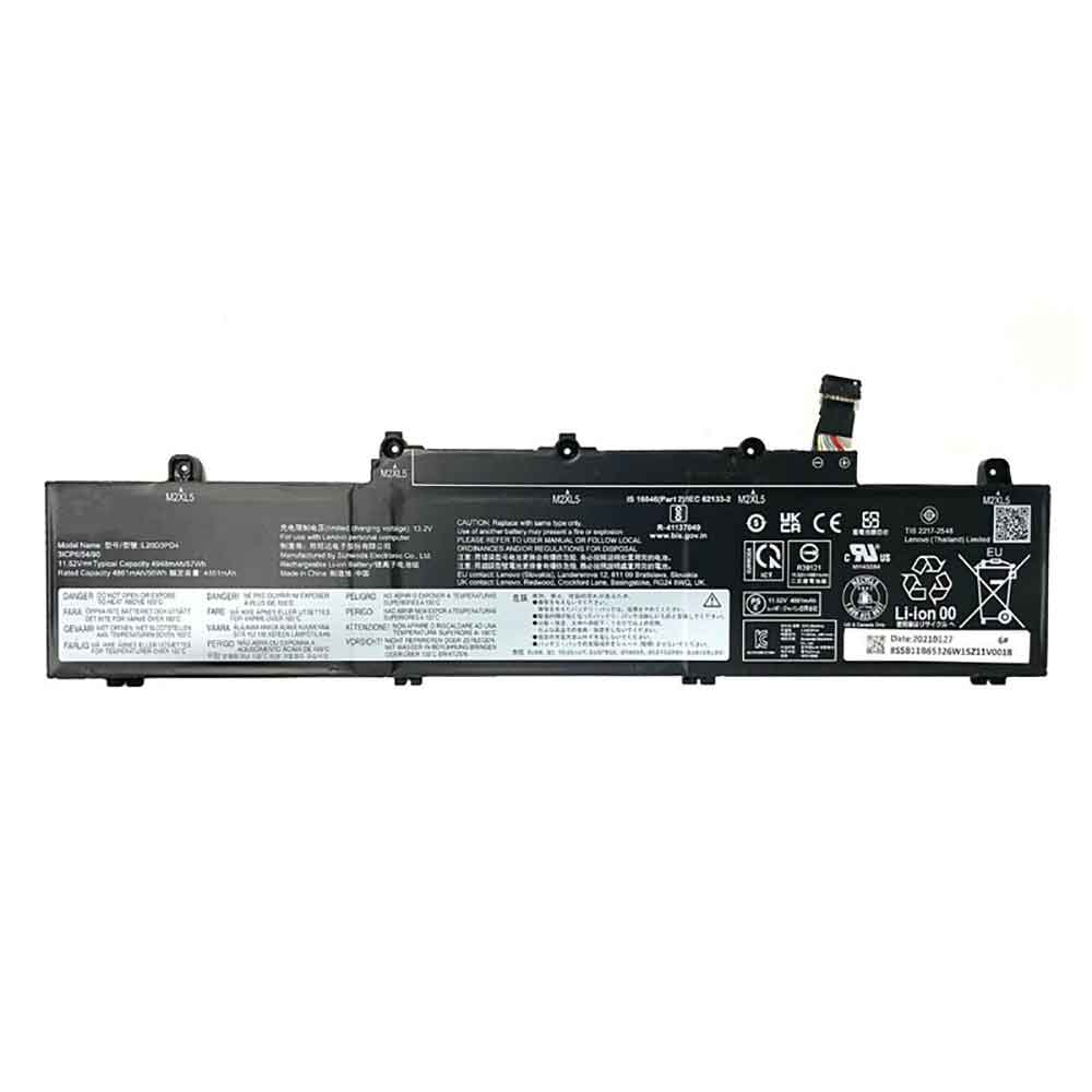 Lenovo L20D3PD4 Laptop accu batterij