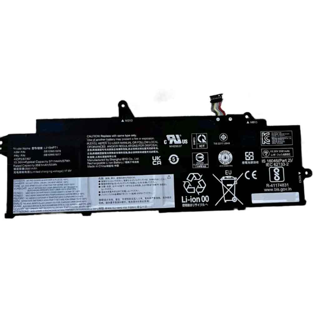 Lenovo L21B4P71 Laptop accu batterij