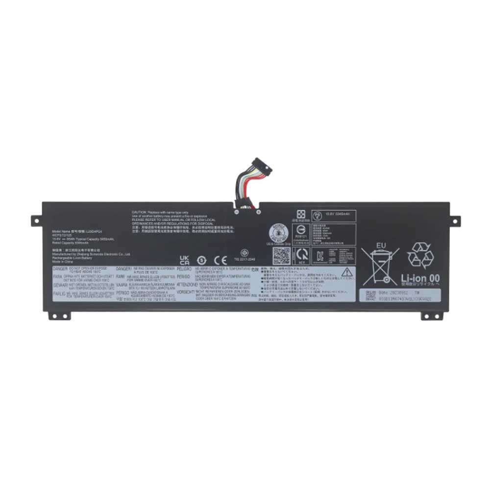 Batterie pour Lenovo Thinkbook 14 G6+ L23D4PG1, 5450mAh 