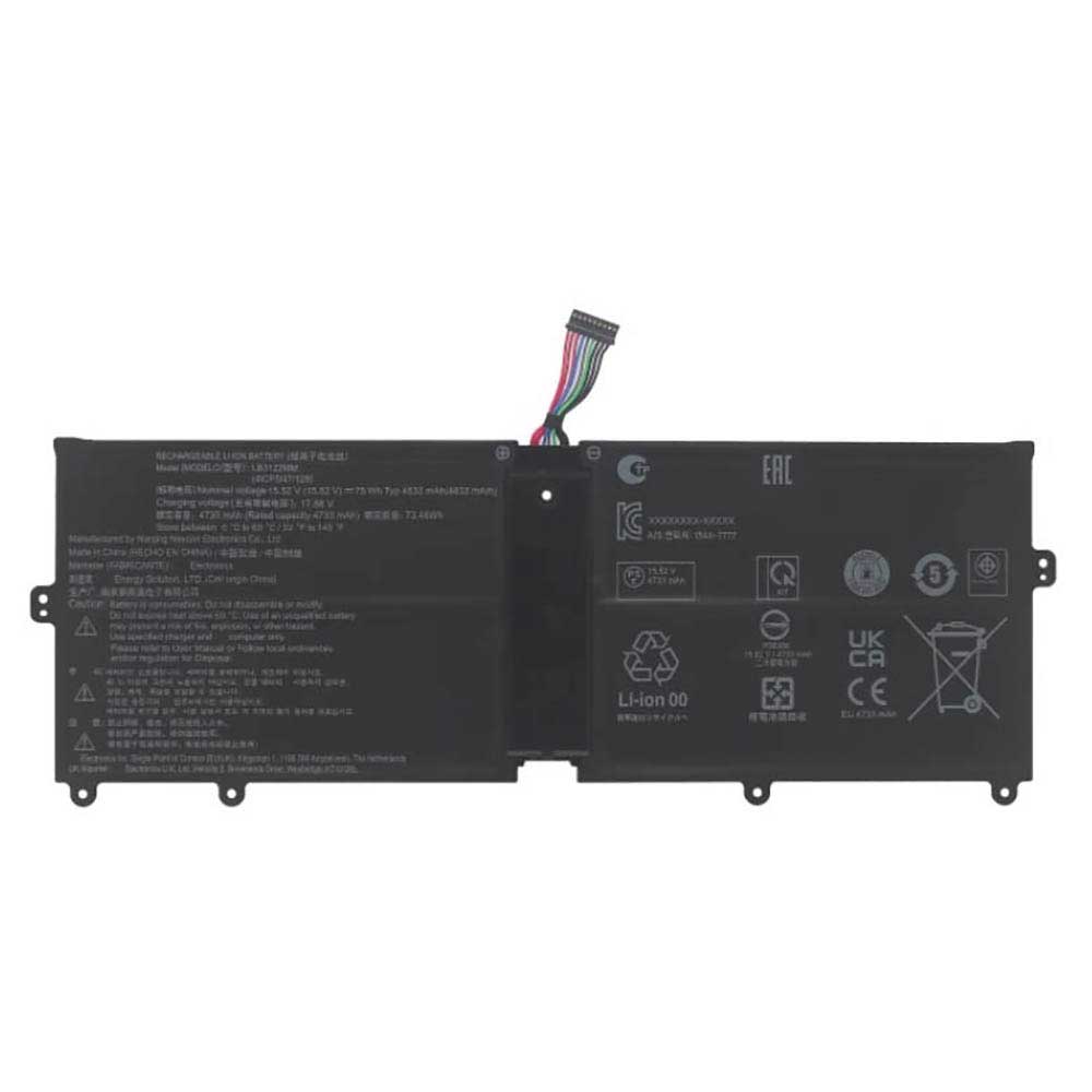 Batterie pour LG Gram 16Z90S-C LB3122MM, 4833mAh 
