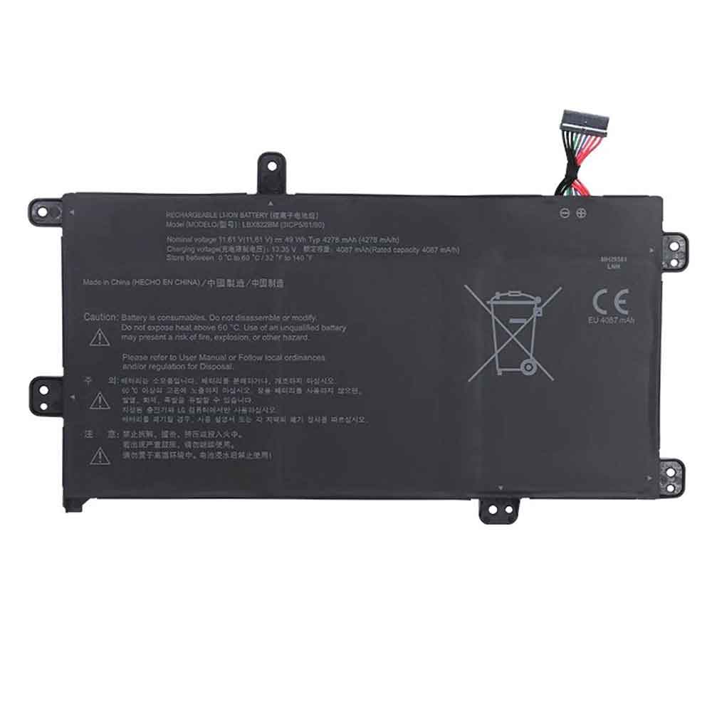 Lg LBX822BM Laptop accu batterij