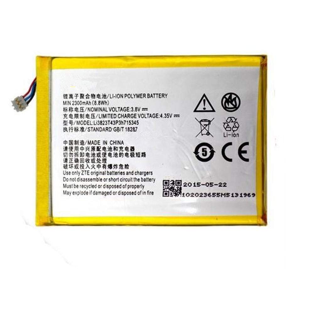 ZTE LI3823T43P3H715345 Mobiele Telefoon Accu batterij