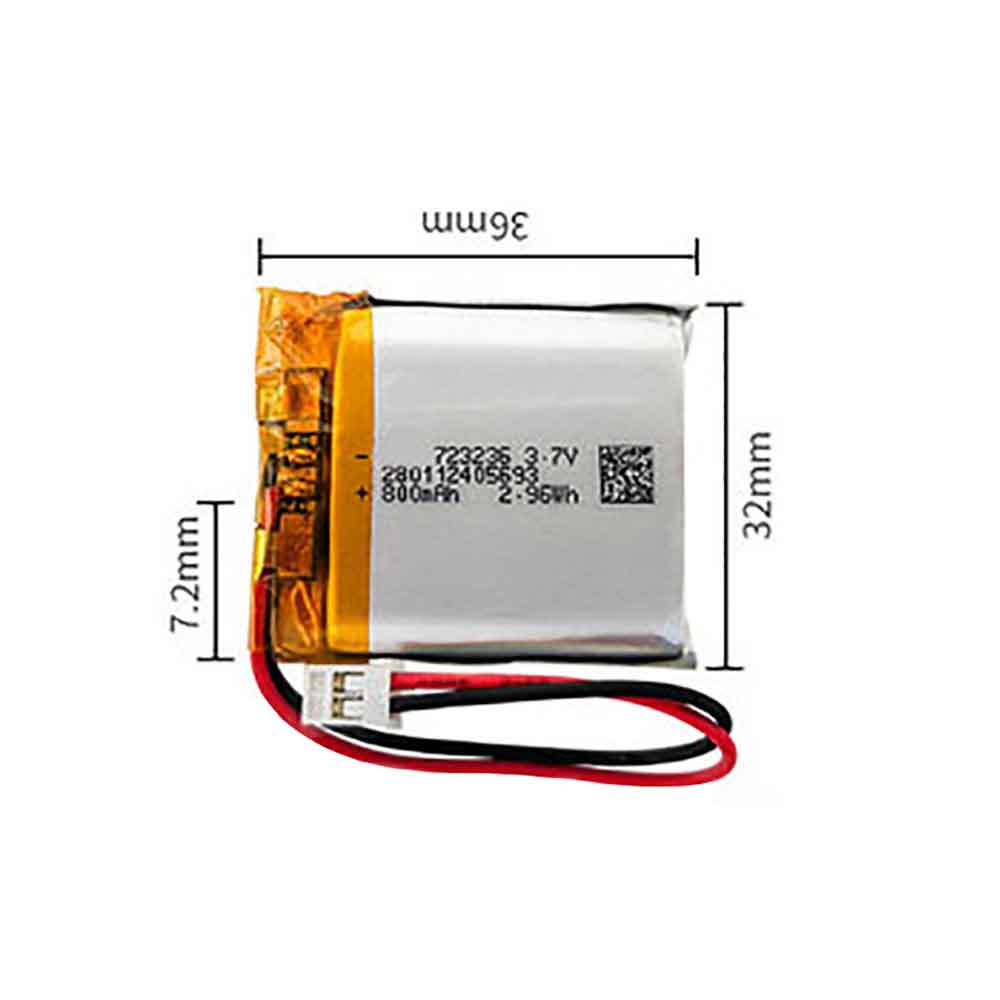 Mitu 723236 Elektronische Apparatuur Accu batterij