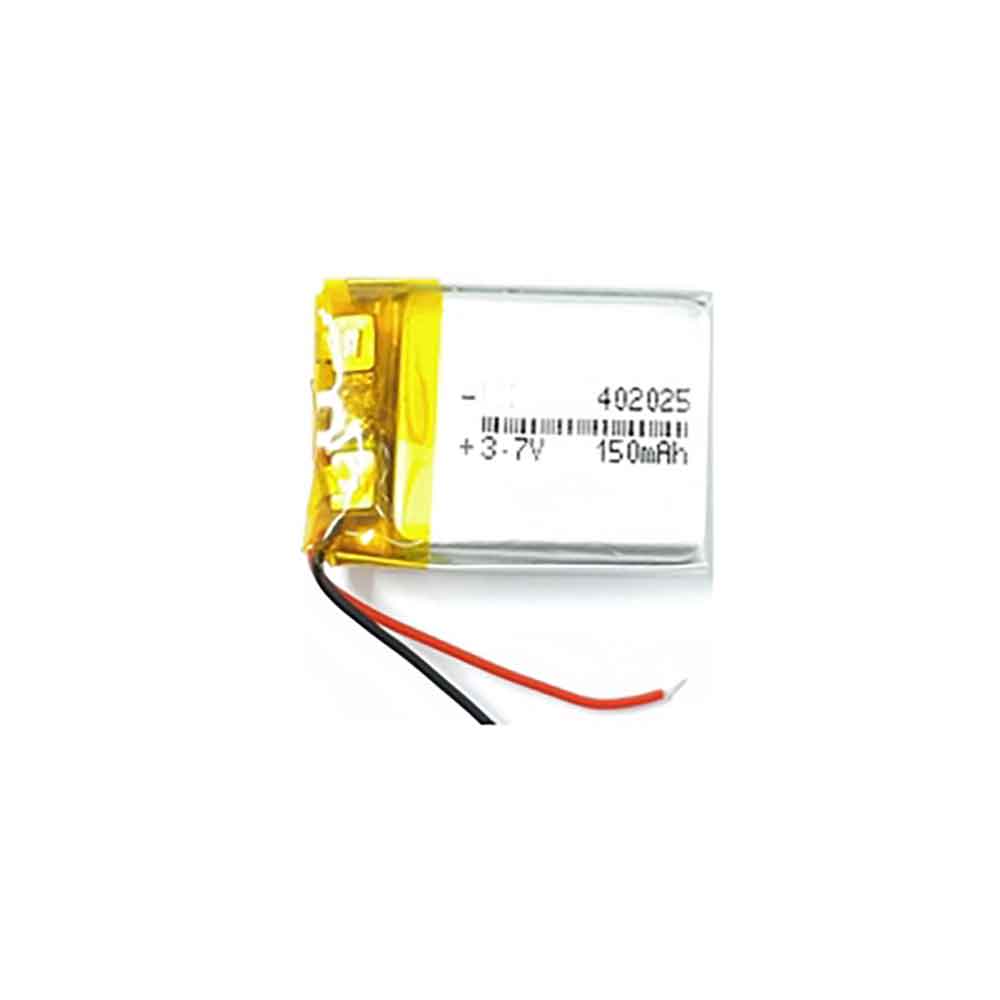 Batterie pour LinLin Toys Stereos Dashcams 402025, 150mAh 