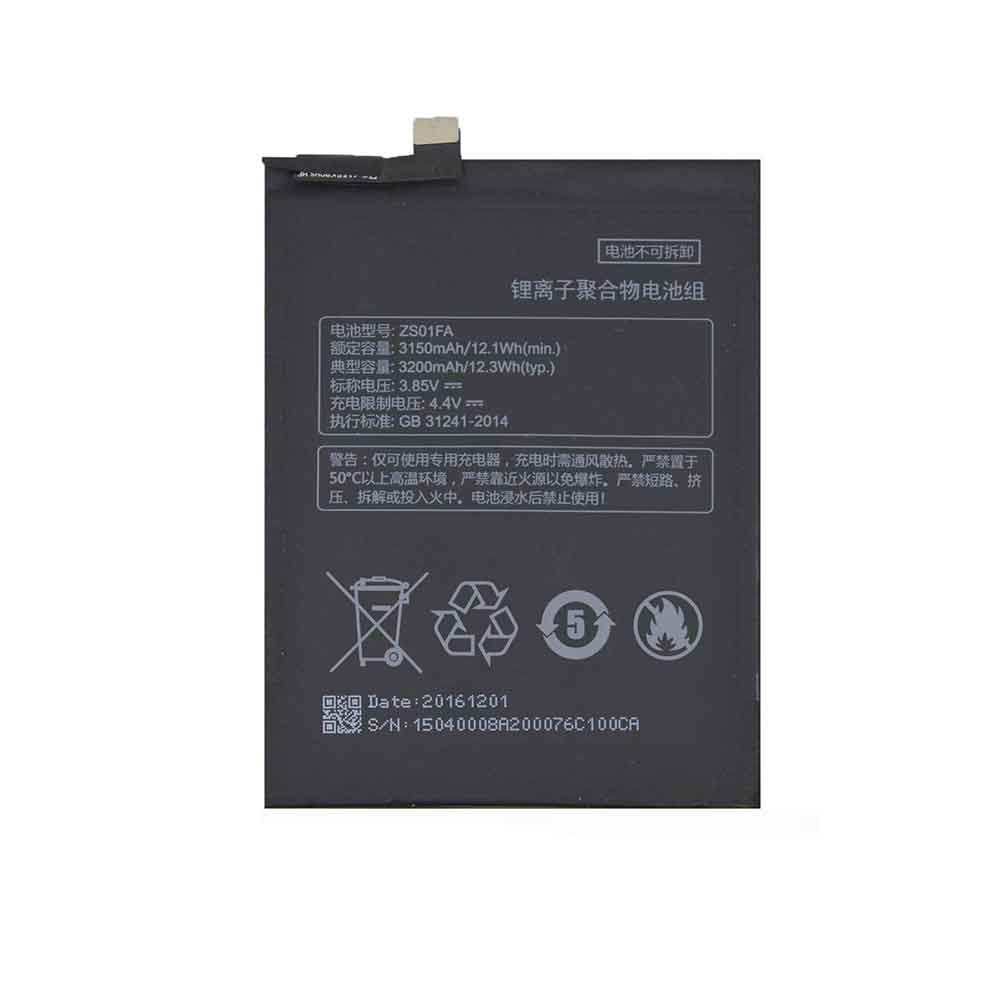 COOLPAD ZS01FA Mobiele Telefoon Accu batterij