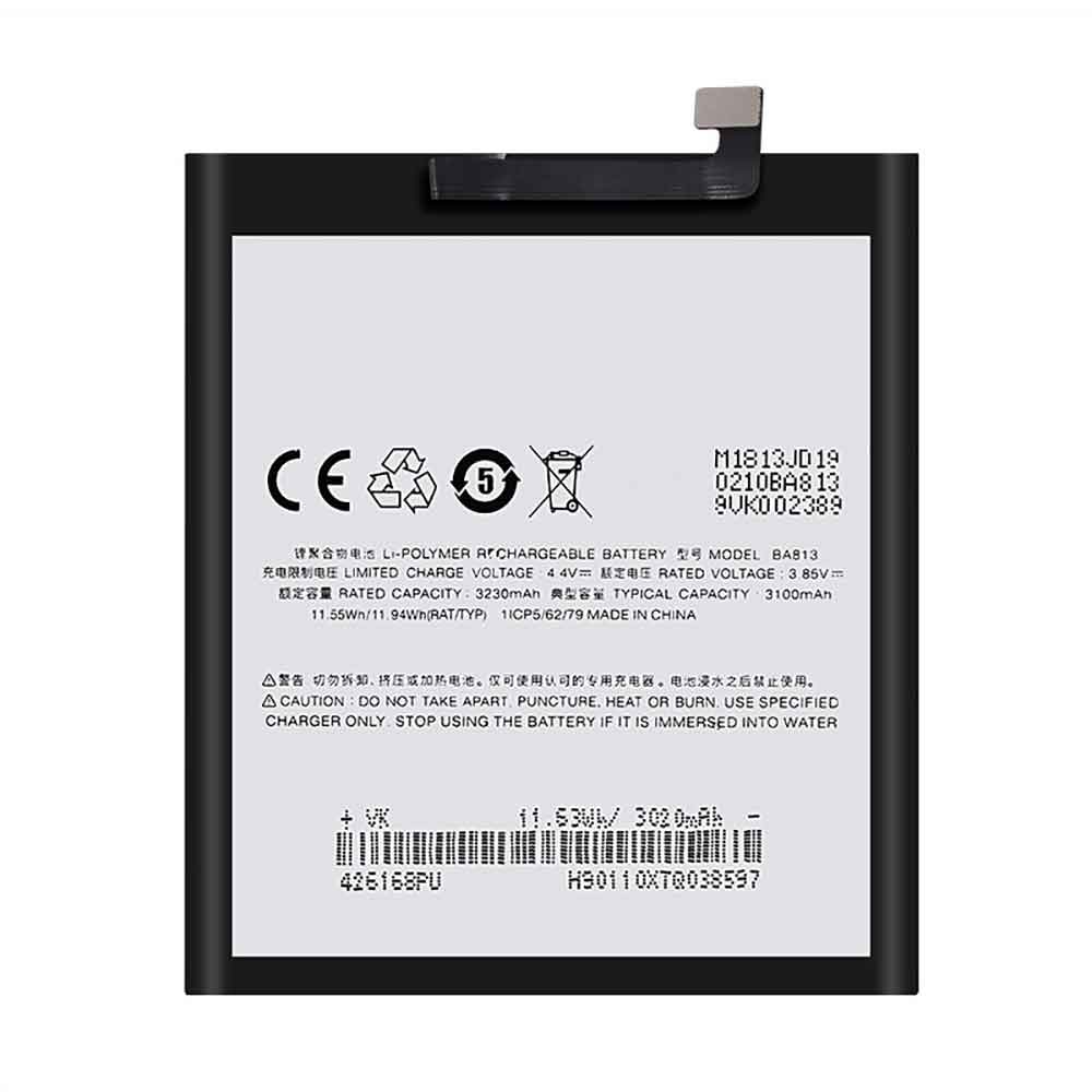 Meizu BA813 Mobiele Telefoon Accu batterij