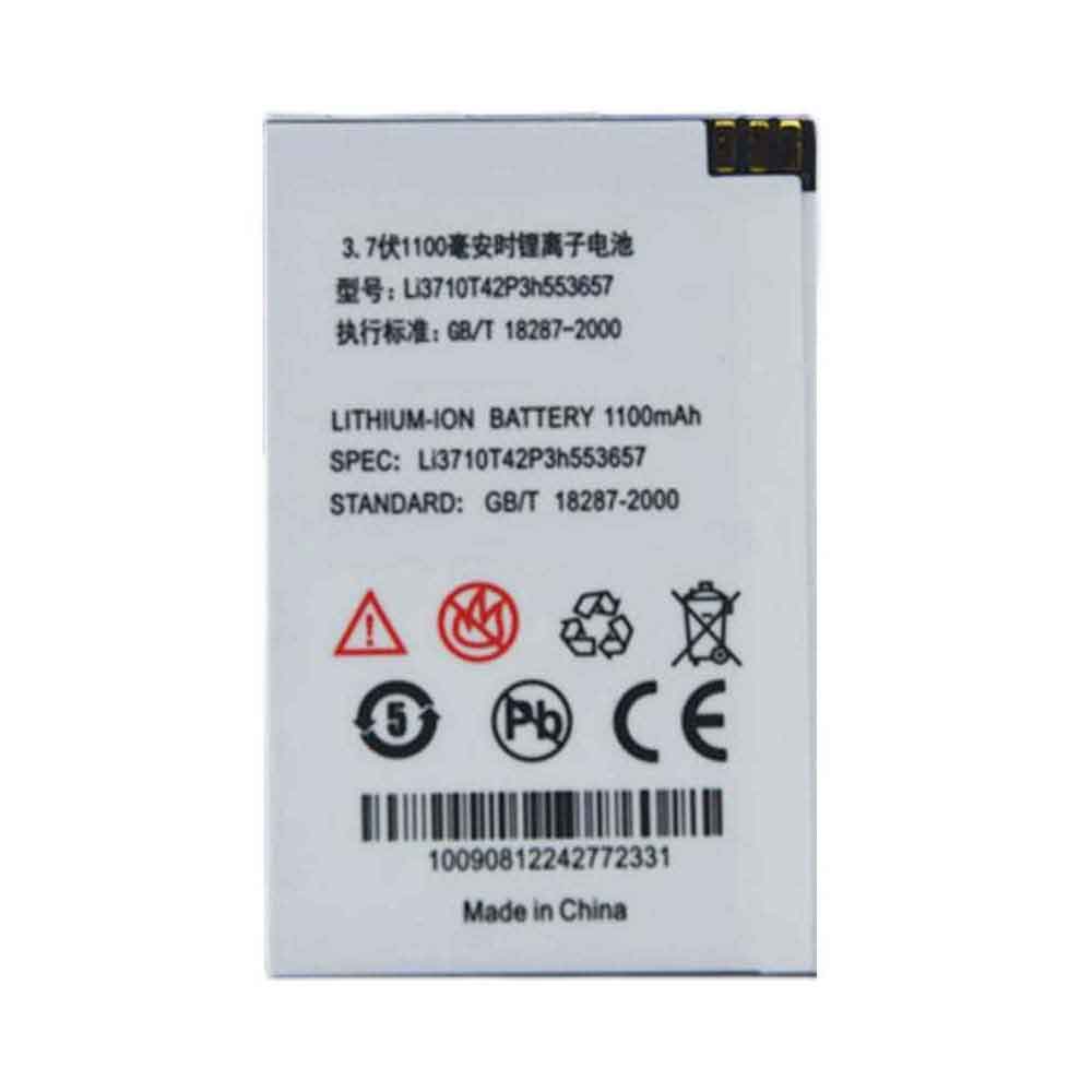 ZTE Li3710T42P3h553657 Mobiele Telefoon Accu batterij