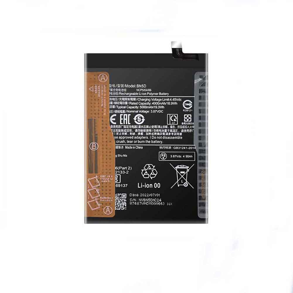 Xiaomi BN5D Mobiele Telefoon Accu batterij