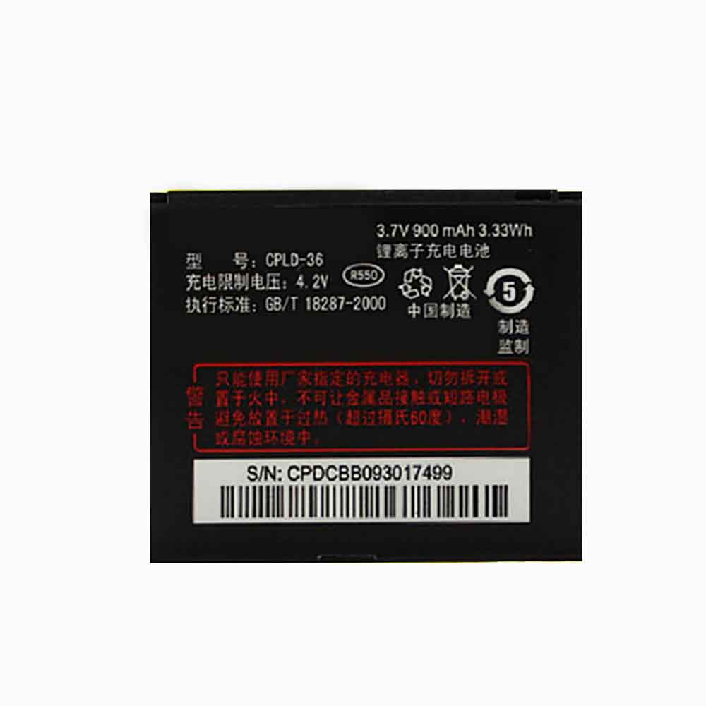 COOLPAD CPLD-36 Mobiele Telefoon Accu batterij