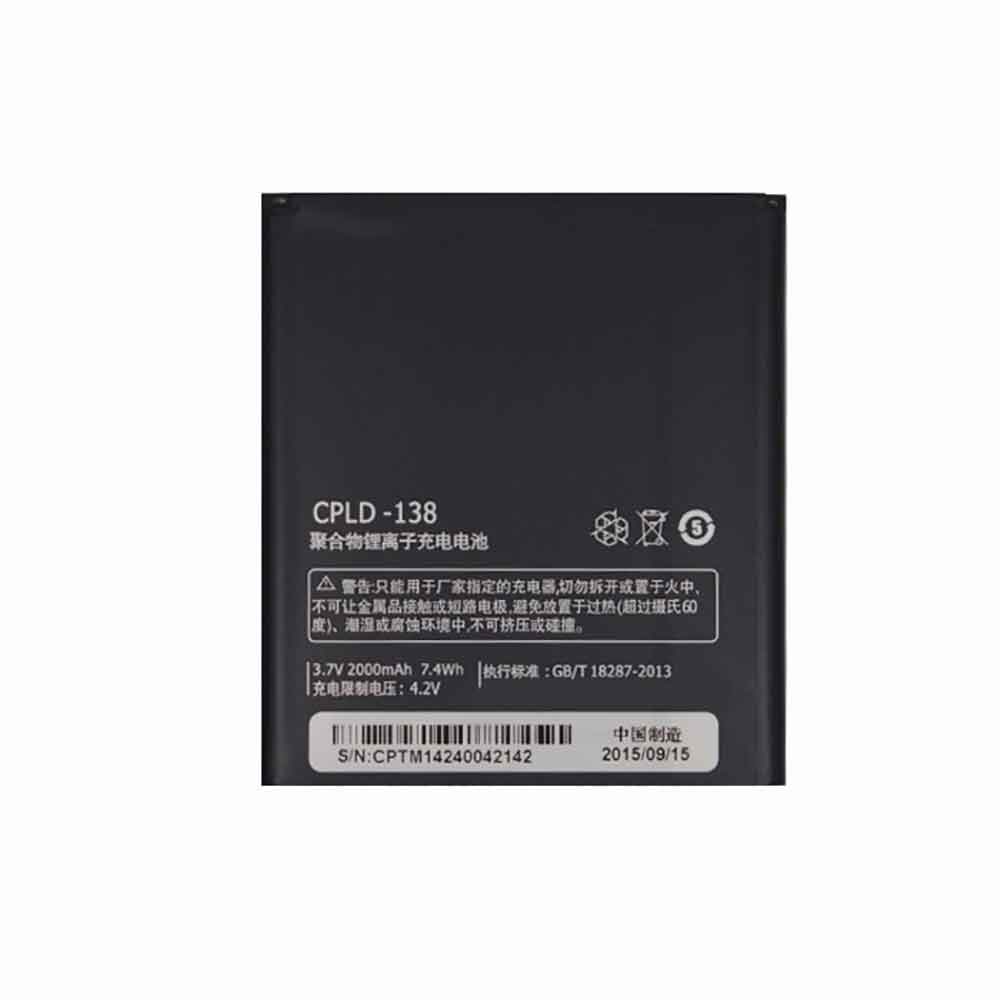 COOLPAD CPLD-138 Mobiele Telefoon Accu batterij