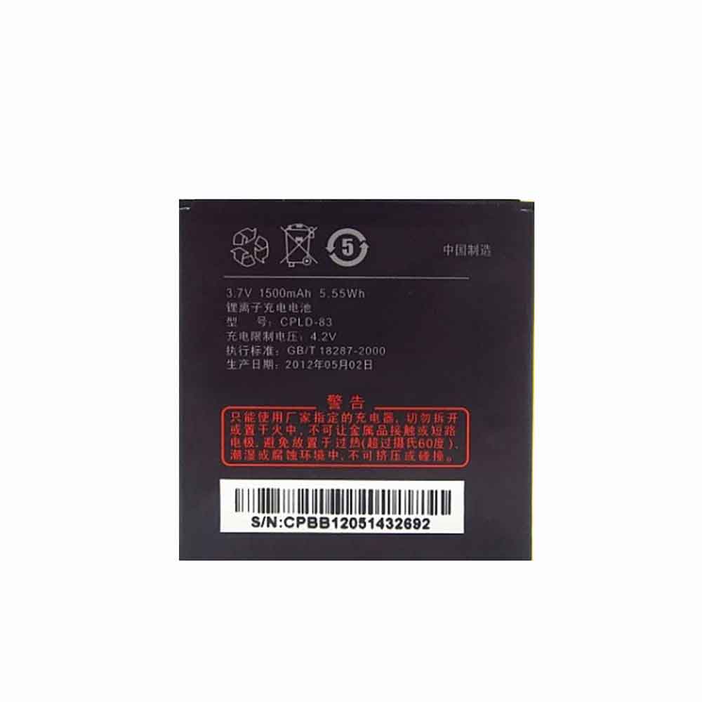 COOLPAD CPLD-83 Mobiele Telefoon Accu batterij