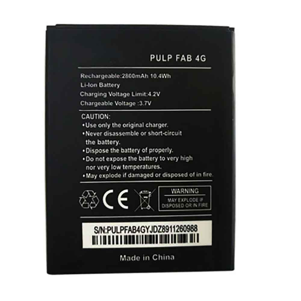 Wiko Pulp-Fab-4G Mobiele Telefoon Accu batterij