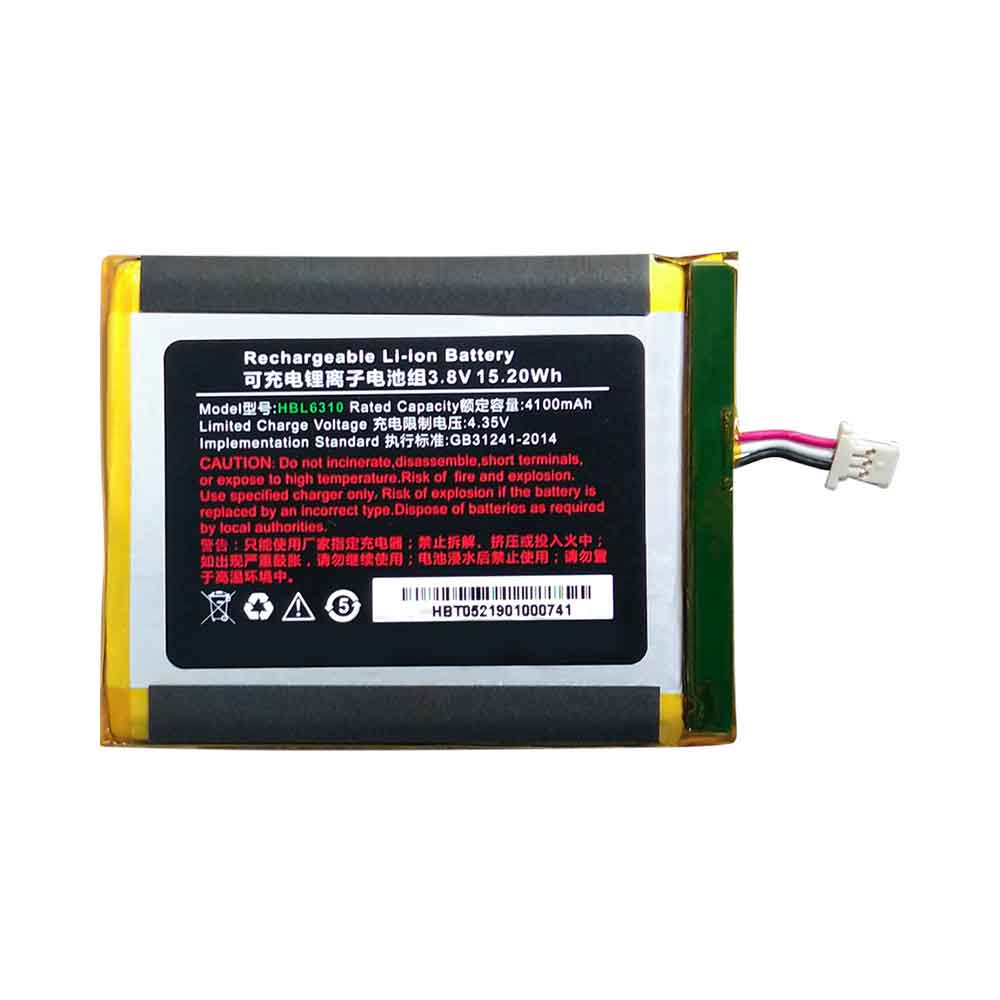 Urovo HBL6310 Barcode scanner Accu batterij