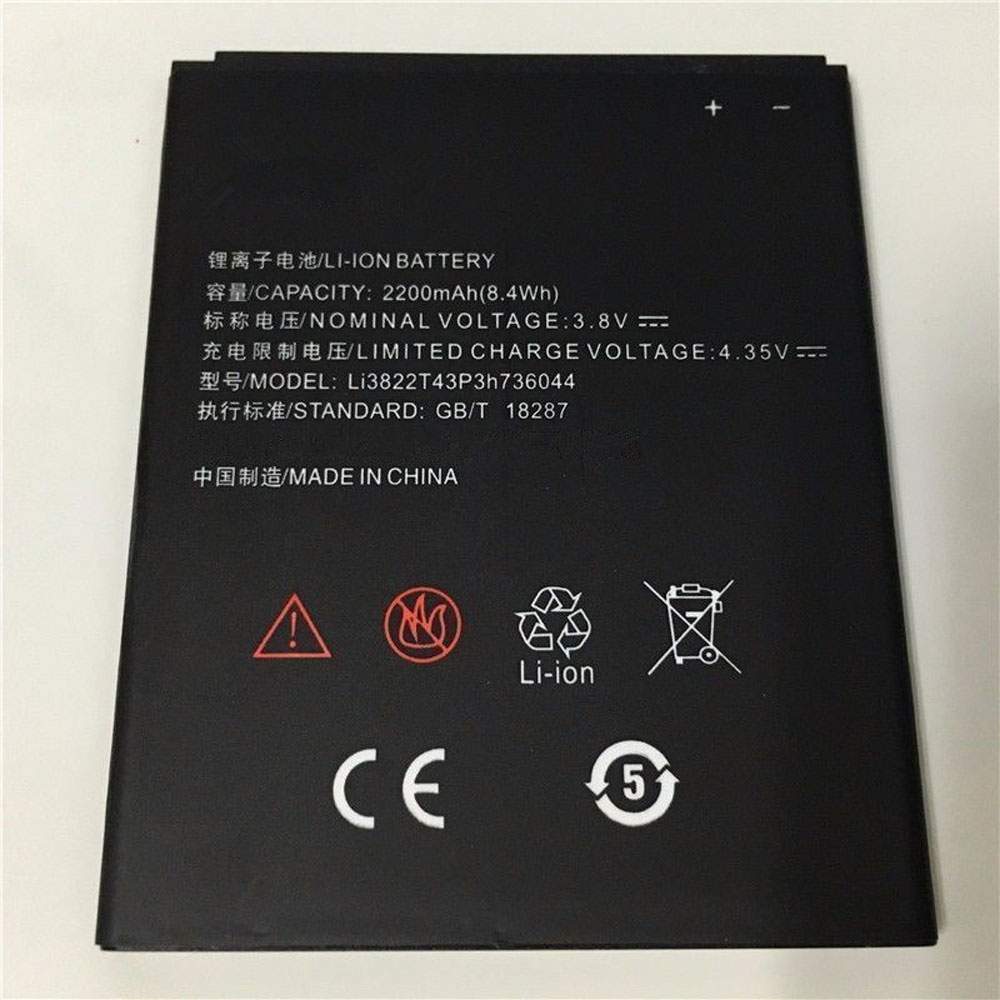 ZTE Li3822T43P3h736044 Mobiele Telefoon Accu batterij