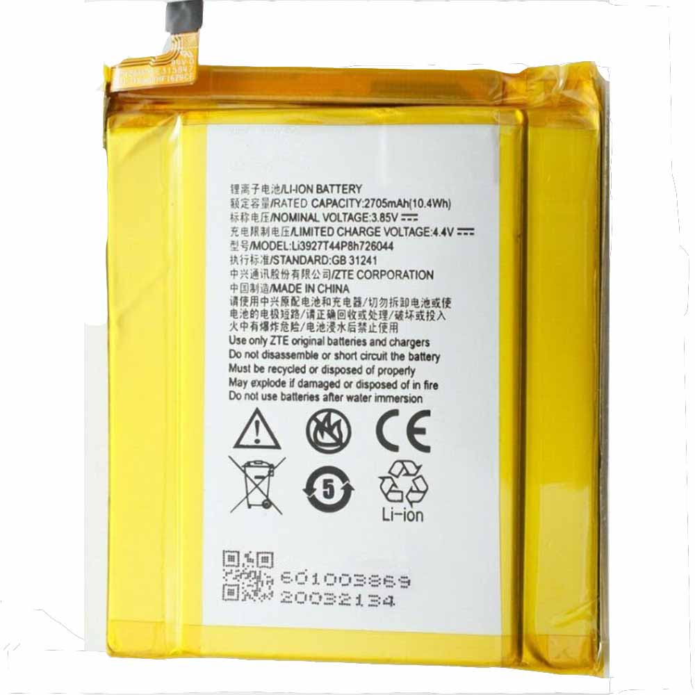 ZTE LI3927T44P8H726044 Mobiele Telefoon Accu batterij