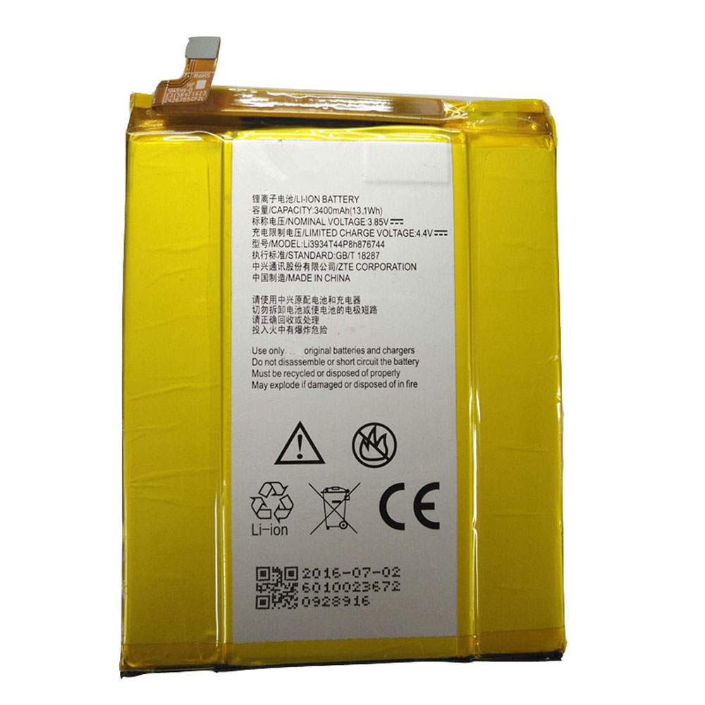 ZTE Li3934T44P8h876744 Mobiele Telefoon Accu batterij