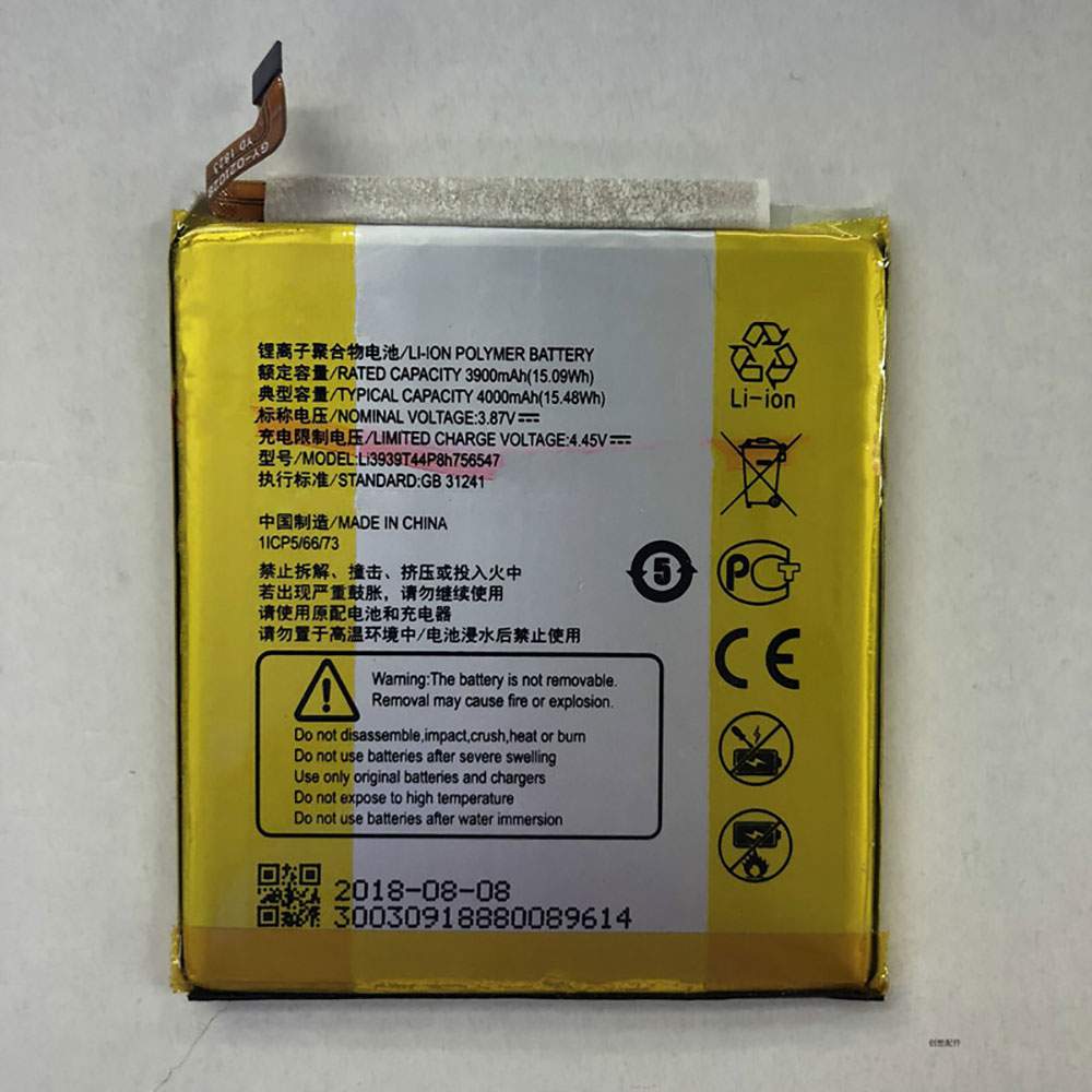 ZTE Li3939T44P8h756547 Mobiele Telefoon Accu batterij