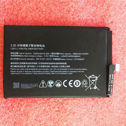 ZTE Li3949T44P6h996644 Mobiele Telefoon Accu batterij