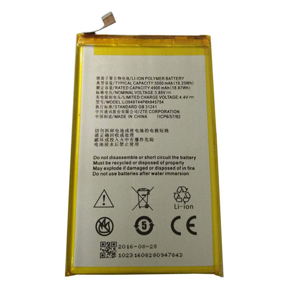 ZTE Li3949t44p8h945754 Mobiele Telefoon Accu batterij