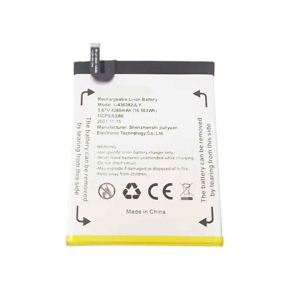 BLACKVIEW Li436382JLY Mobiele Telefoon Accu batterij