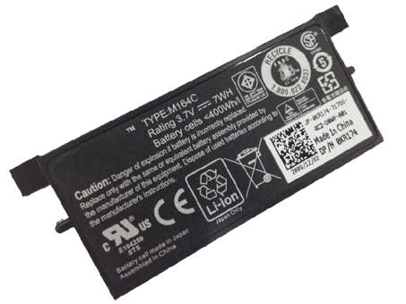 Batterie pour DELL PERC 5E 6E SAS KR174 M164C GC9R0 H800 Series
 PERC5E, 7wh 