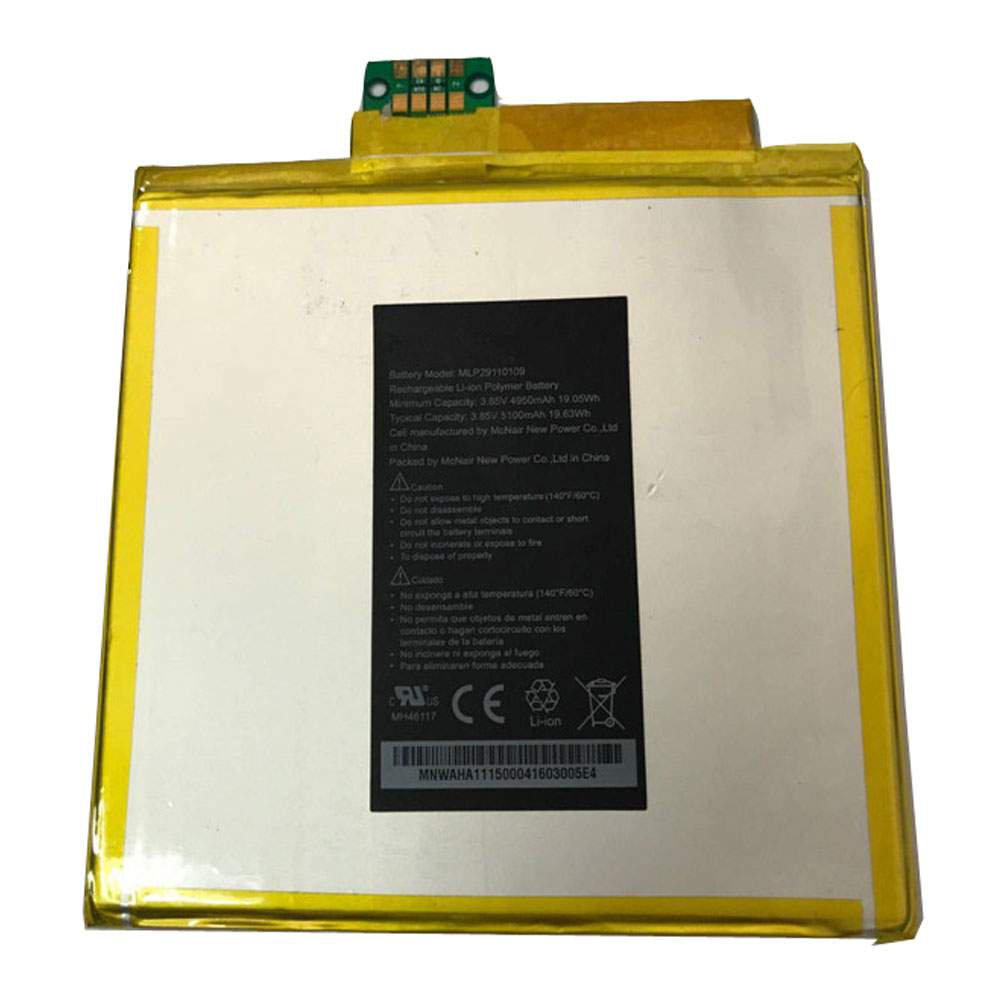 McNair MLP29110109 Tablet Accu batterij