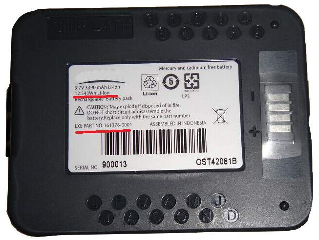 LXE 161376-0001 Laptop accu batterij