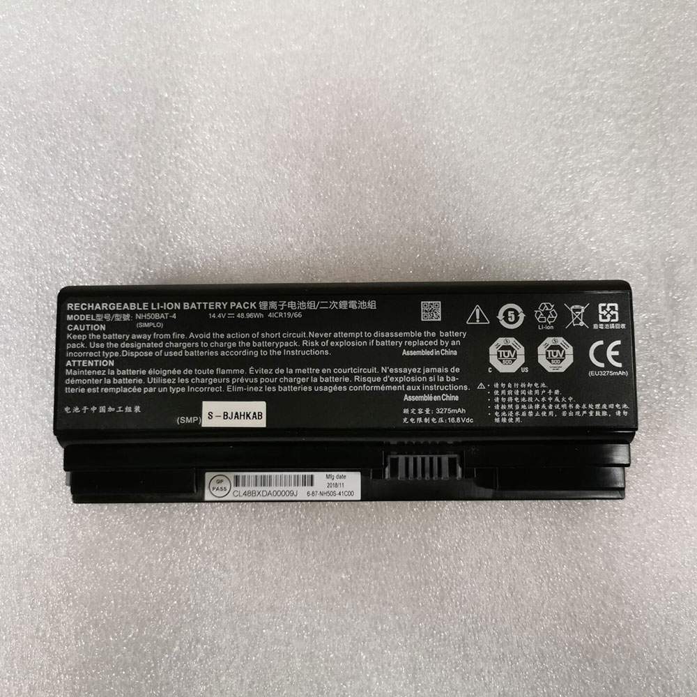 Clevo NH50BAT-4 Laptop accu batterij