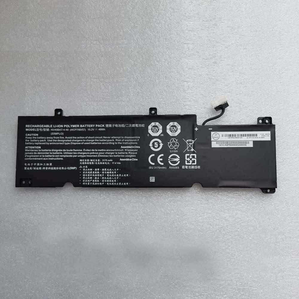 Clevo NV40BAT-4-49 Laptop accu batterij