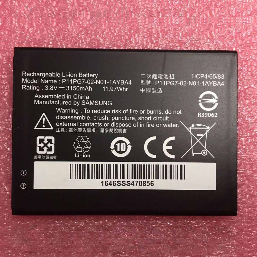 Samsung P11PG7-02-N01-1AYBA4 Controller Accu batterij