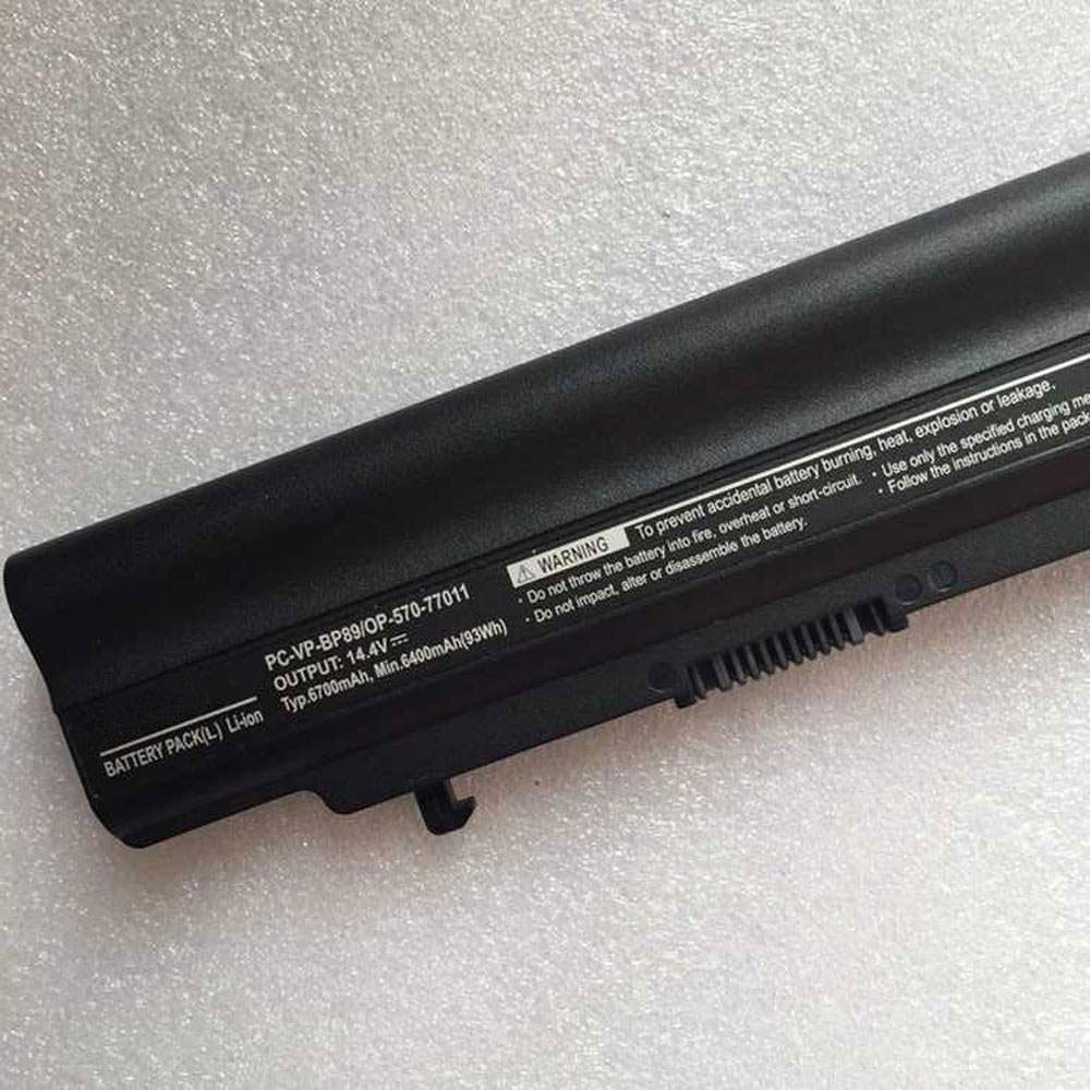 Batterie pour NEC PC-VP-BP89 OP-570-77011 Series OP-570-77011, 6700mAh 