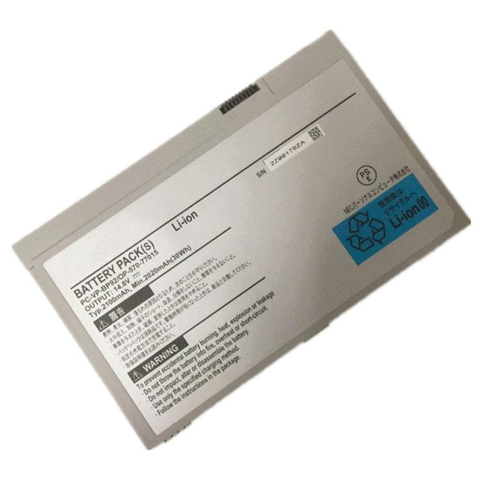 NEC PC-VP-BP92 Laptop accu batterij
