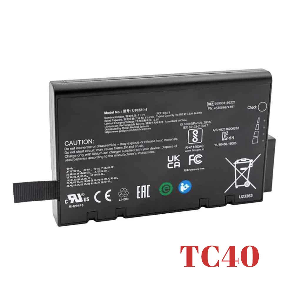 U80221-4 pour Philips PageWriter TC40 Cardiograph