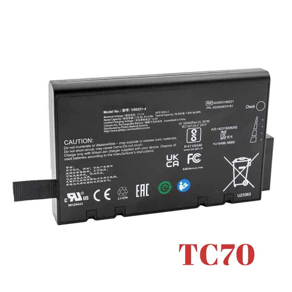 U80221-4 pour Philips PageWriter TC70 Cardiograph