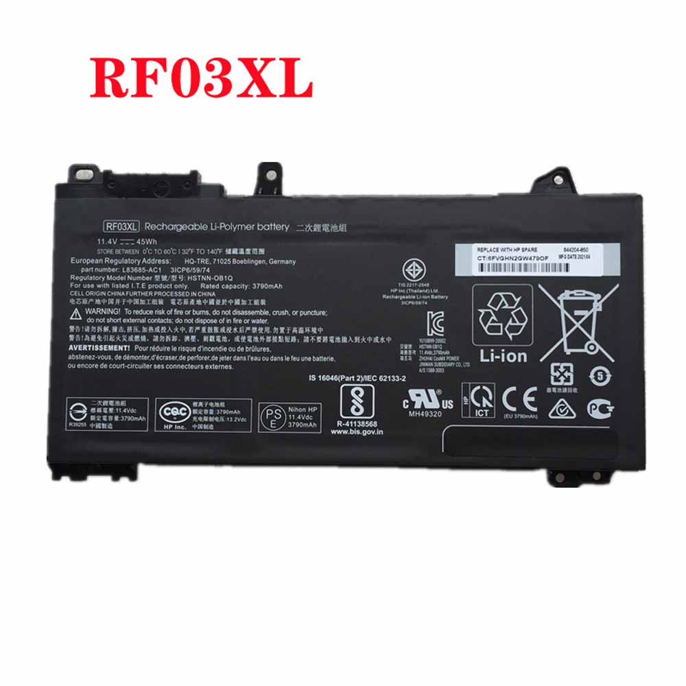 Hp RF03XL Laptop accu batterij