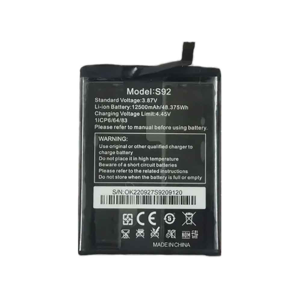 OUKITEL S92 Mobiele Telefoon Accu batterij