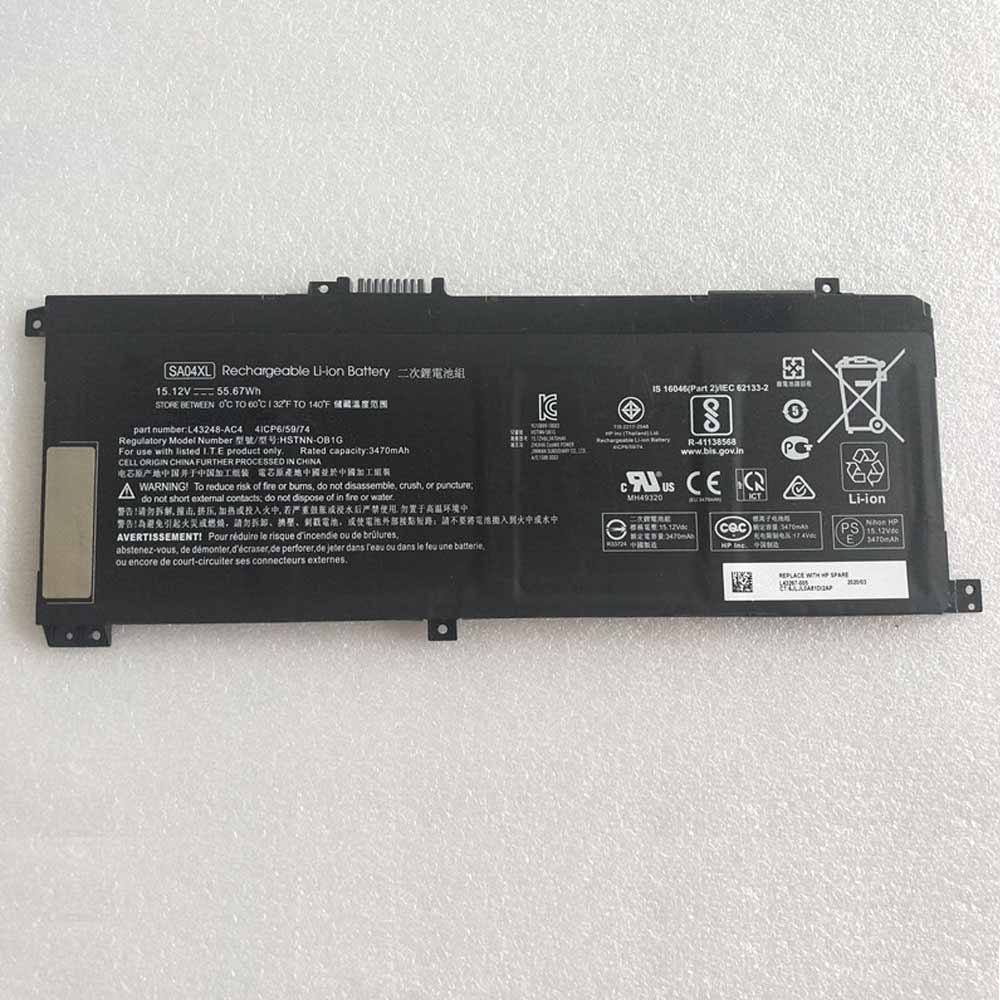 Hp SA04XL Laptop accu batterij