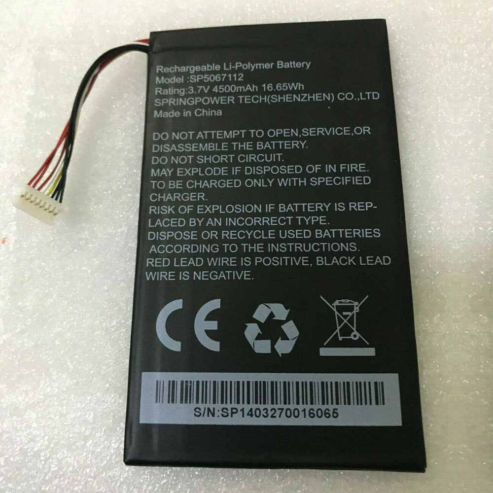 Fuhu SP5067112 Tablet Accu batterij