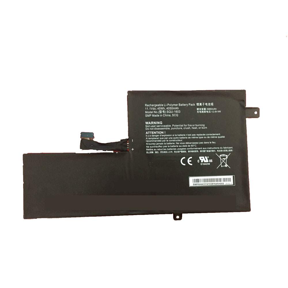 Hasee SQU-1603 Laptop accu batterij